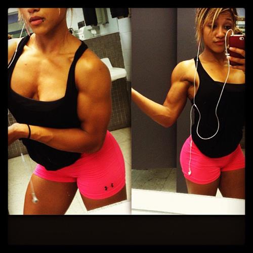 Nissan Nohea taking a selfie