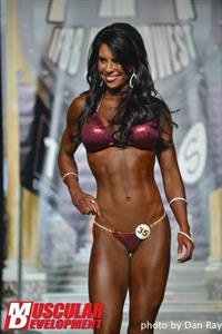 Angela Skeels Marquez in a bikini