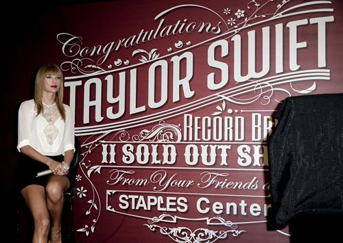 Taylor Swift 'Red' Tour Press Event in LA 8/20/13  