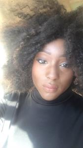 Oyinka Yusuff taking a selfie