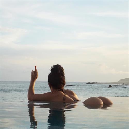 Jessica Arevalo in a bikini - ass