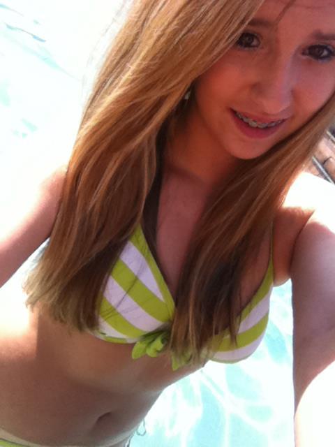 Anonymous in a bikini