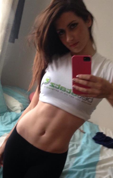 Katie Marie Cork taking a selfie