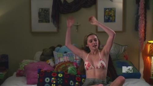 Greer Grammer in a bikini