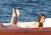 Alessandra Ambrosio in a bikini