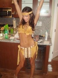 Jillian Welsh in a bikini