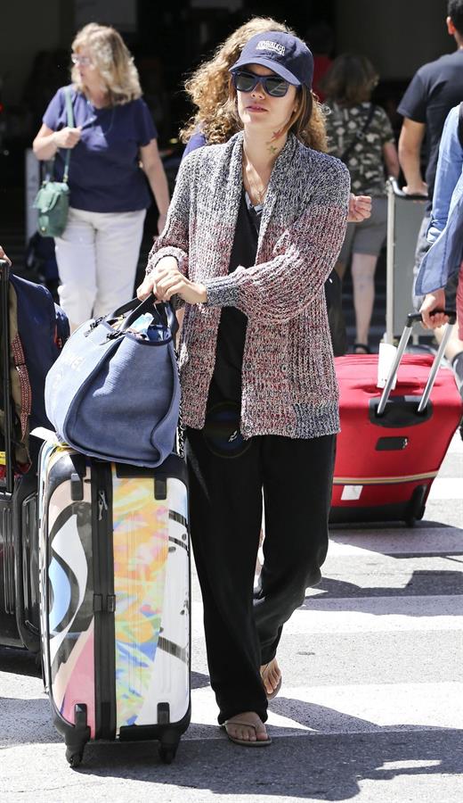 Rachel Bilson Arriving at LAX (July 16, 2013) 