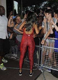Rihanna - Shows off her toned physique in London in a $198 Adidas Originals Opening Ceremony (19.07.2013) 