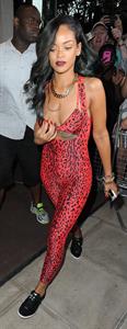 Rihanna - Shows off her toned physique in London in a $198 Adidas Originals Opening Ceremony (19.07.2013) 
