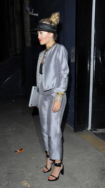 Rita Ora - Night out in London (11.07.2013) 