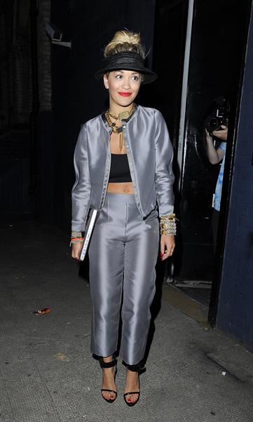 Rita Ora - Night out in London (11.07.2013) 