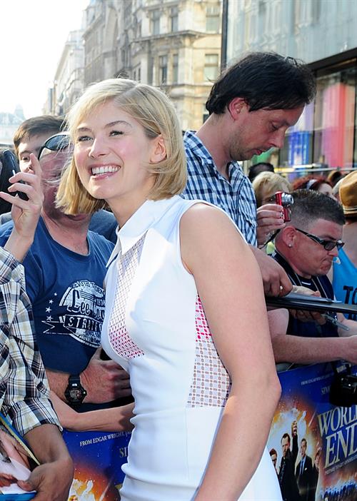 Rosamund Pike  The World's End  World Premiere in London on July 10, 2013 