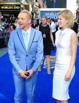 Rosamund Pike  The World's End  World Premiere in London on July 10, 2013 