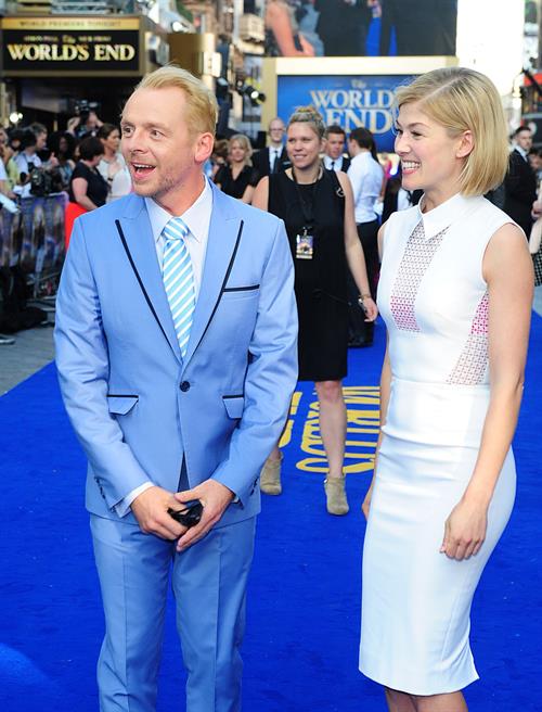 Rosamund Pike  The World's End  World Premiere in London on July 10, 2013 