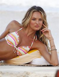 Candice Swanepoel in a bikini
