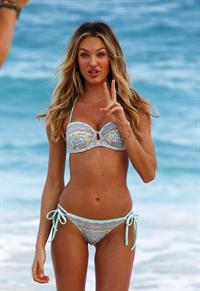 Candice Swanepoel in a bikini