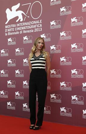 Scarlett Johansson Under The Skin Photocall in Venice 9/3/2013 