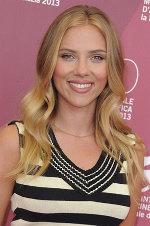 Scarlett Johansson Under The Skin Photocall in Venice 9/3/2013 