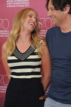 Scarlett Johansson Under The Skin Photocall in Venice 9/3/2013 
