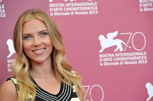 Scarlett Johansson Under The Skin Photocall in Venice 9/3/2013 