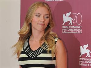 Scarlett Johansson Under The Skin Photocall in Venice 9/3/2013 