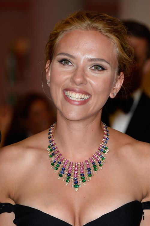 Scarlett Johansson Under The Skin Premiere in Venice 9/3/13 