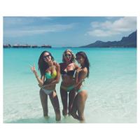 Elsa Hosk in a bikini