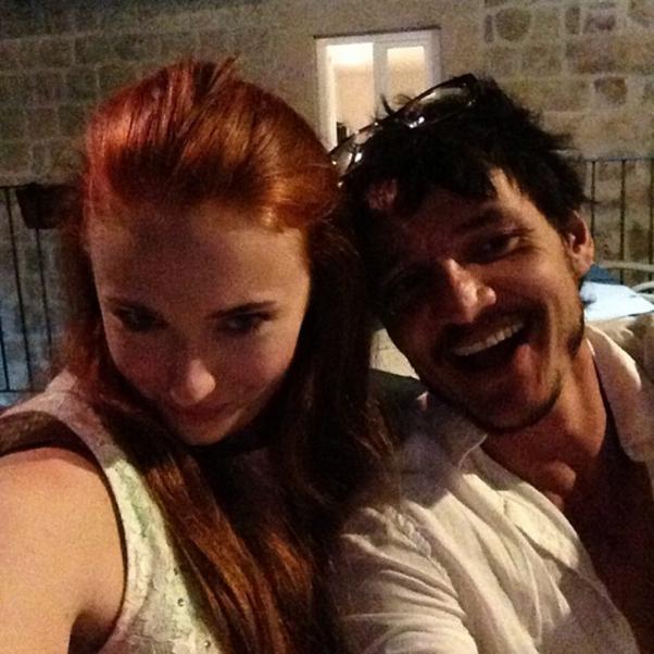 Sophie Turner (Actress) taking a selfie