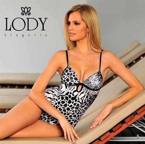 Liz Solari in a bikini