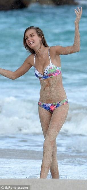Josephine Skriver in a bikini