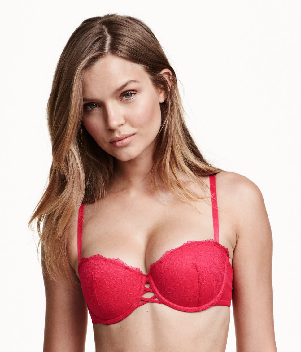 Josephine Skriver in lingerie