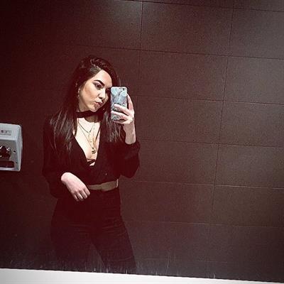 Emily Flores taking a selfie