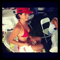 Amanda Cerny in a bikini