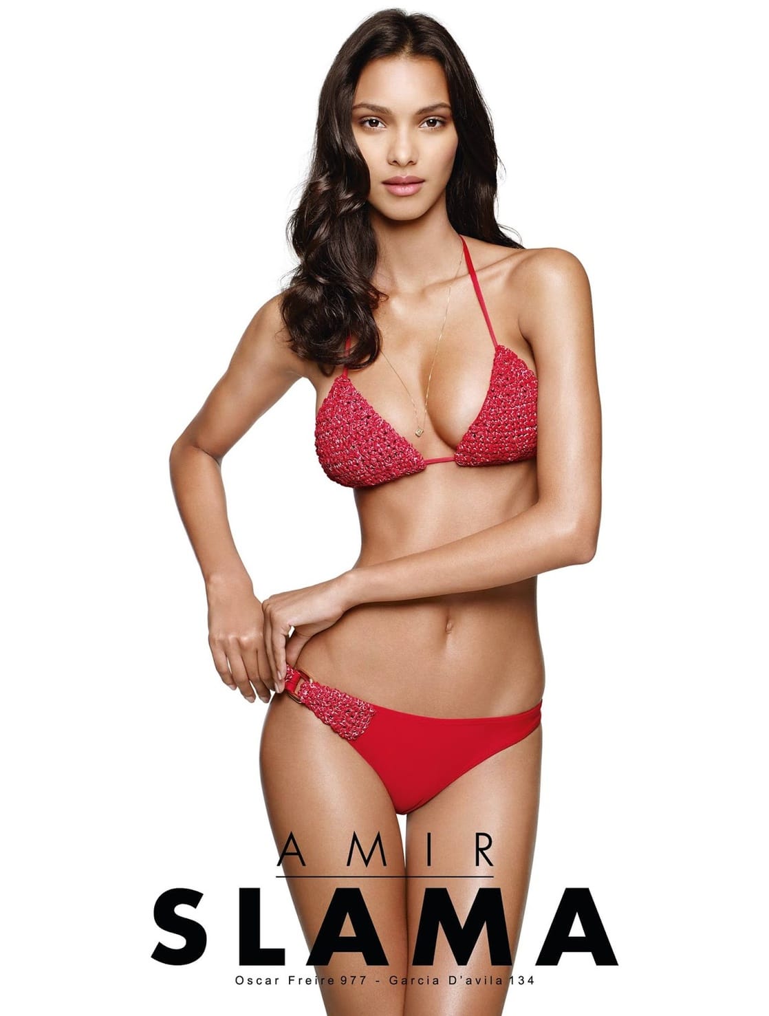 Lais Ribeiro in a bikini