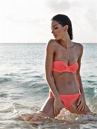 Lily Aldridge in a bikini