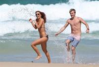 Lauren Brant in a bikini