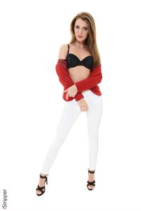 Mary Kalisy in lingerie