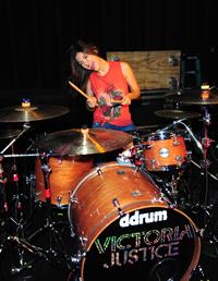 Victoria Justice Rehearsal for tour with Big Time Rush in Burbank - June 18, 2013 