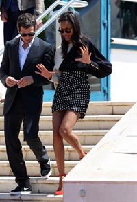 Zoe Saldana - 66th Cannes Film Festival 5/20/13  