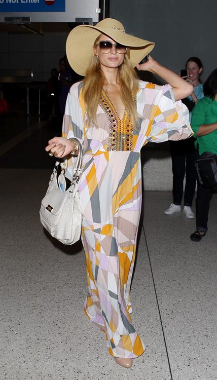 Paris Hilton Spotted at LAX Airport in Los Angeles (May 26, 2013) 