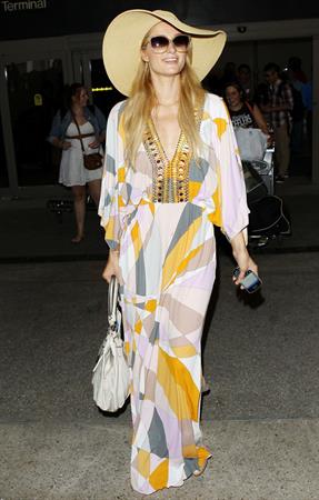 Paris Hilton Spotted at LAX Airport in Los Angeles (May 26, 2013) 