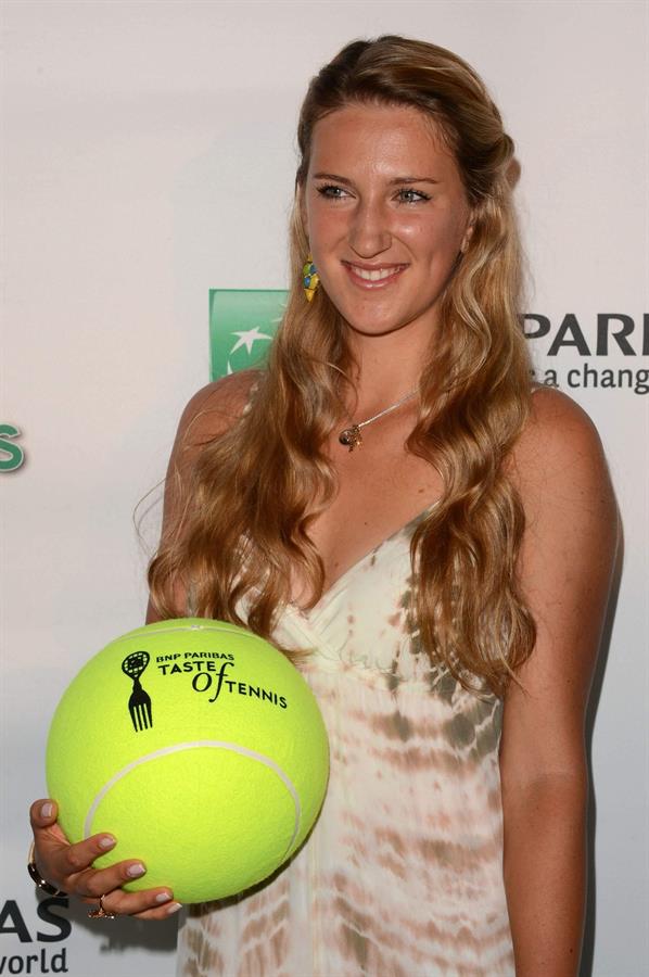 Victoria Azarenka - 13th Annual BNP Paribas Taste of Tennis in New York on August 23, 2012