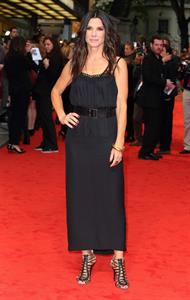Sandra Bullock attends a gala screening of 'The Heat' at The Curzon Mayfair in London June 13, 2013 
