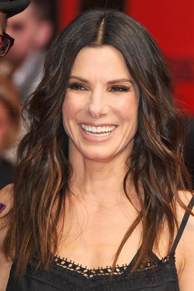 Sandra Bullock attends a gala screening of 'The Heat' at The Curzon Mayfair in London June 13, 2013 