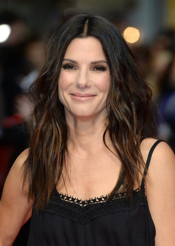 Sandra Bullock attends a gala screening of 'The Heat' at The Curzon Mayfair in London June 13, 2013 