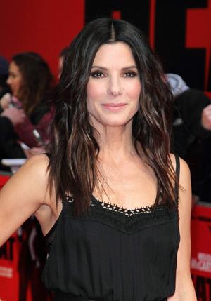 Sandra Bullock attends a gala screening of 'The Heat' at The Curzon Mayfair in London June 13, 2013 