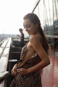 Slava in a Summer Dress