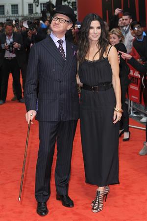 Sandra Bullock attends a gala screening of 'The Heat' at The Curzon Mayfair in London June 13, 2013 