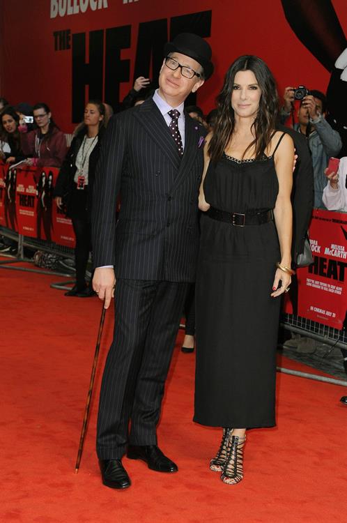 Sandra Bullock attends a gala screening of 'The Heat' at The Curzon Mayfair in London June 13, 2013 