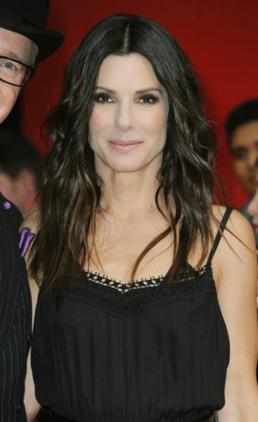 Sandra Bullock attends a gala screening of 'The Heat' at The Curzon Mayfair in London June 13, 2013 